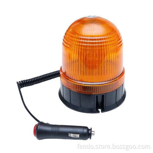 12V/24V ABS Amber Strobe Warning LED Beacon Lights - 12W